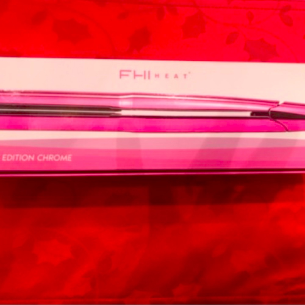 FHI 🆕 CHROME 1” TOURMALINE PROFESSIONAL HAIR STYLING IRON **LIMITED EDITION**